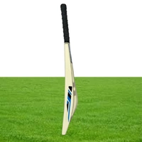 SVS Game Changer Scoop Full Size(35X4.5 inch) Heavy Duty Hard Fiber Cricket Bat PVC/Plastic Cricket Bat For - Sizse 8 - White - 