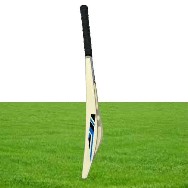 SVS Game Changer Scoop Full Size(35X4.5 inch) Heavy Duty Hard Fiber Cricket Bat PVC/Plastic Cricket Bat For - Sizse 8 - White - 