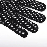 SVS Anti-skip PVC Tennis Batting Gloves  - Free, Black