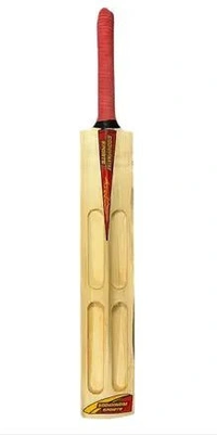 SVS Professional Tennis Kashmir Willow Cricket Bat Size 8, White - 