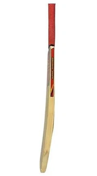 SVS Professional Tennis Kashmir Willow Cricket Bat Size 8, White - 