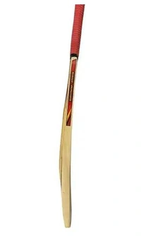SVS Professional Tennis Kashmir Willow Cricket Bat Size 8, White - 