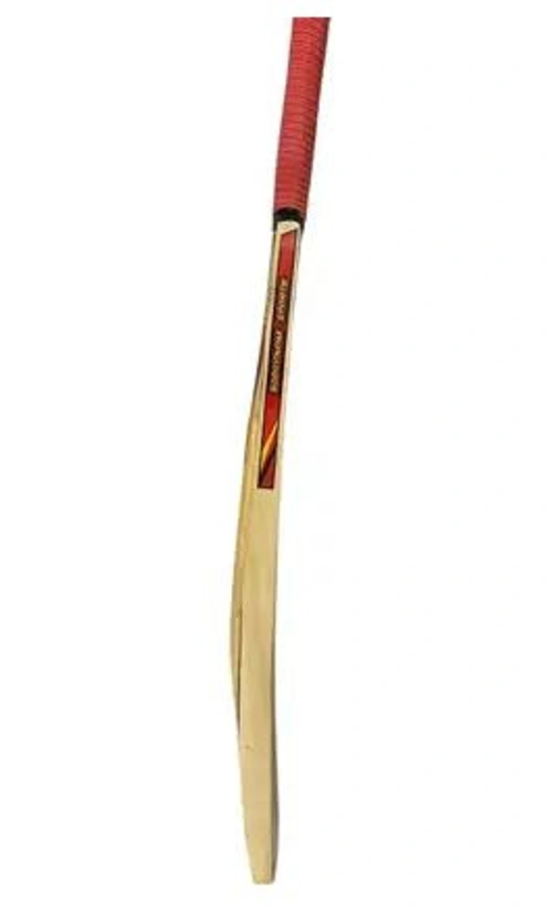 SVS Professional Tennis Kashmir Willow Cricket Bat Size 8, White - 