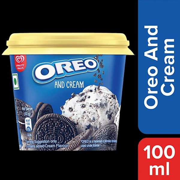 Kwality Walls Oreo & Cream 100 Ml