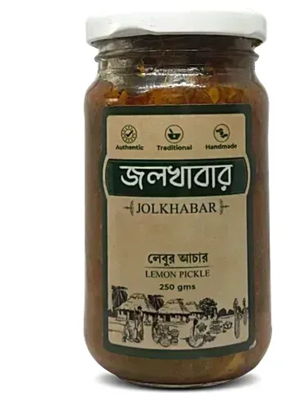 Jolkhabar lemon Pickle 250g - 250g