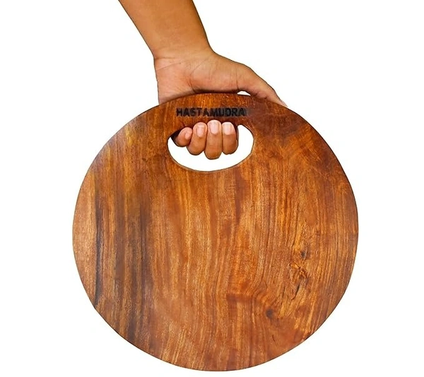 Sheesham Wood Chopping Board - 27x27x6cm, 1Kg