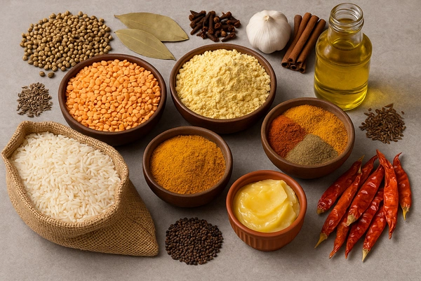 Monthly Essential Bengali Nuclear Family (2+1) Pack (36grocery items) - Monthly, 25Kg