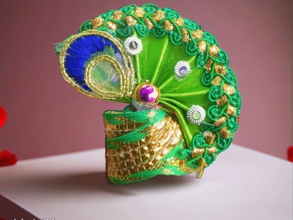 Dashakarma  Gopal Thakur's  Pagdi  - Size - 4, Green