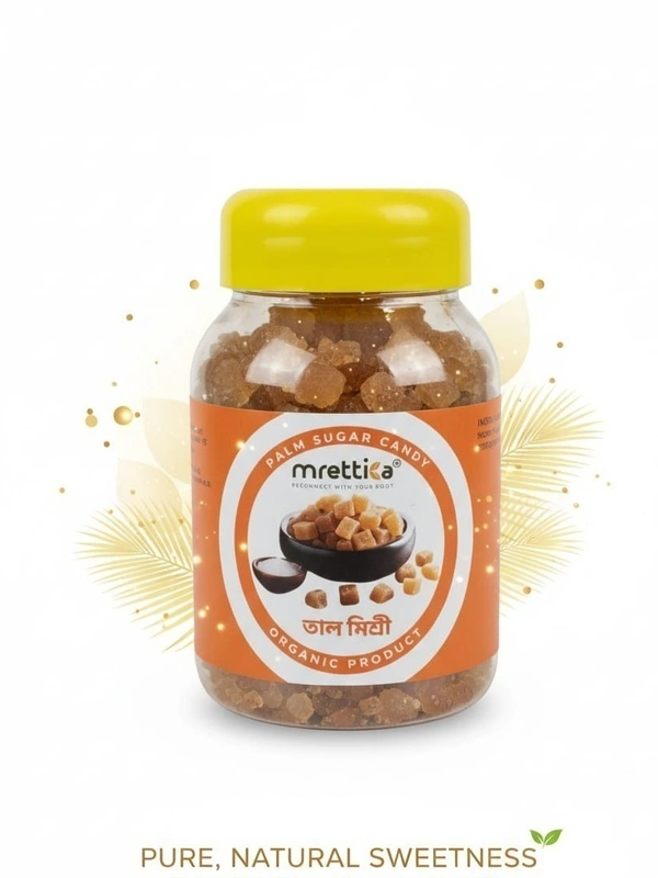 Mrettika Premium Taal Mishri ( Plam Sugur) - Large, Home Made, 450 g