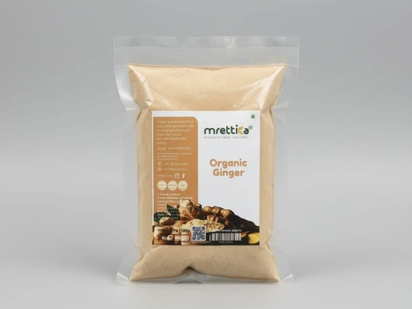 Mrettika  Organic Ginger Powder - Small, 50 g
