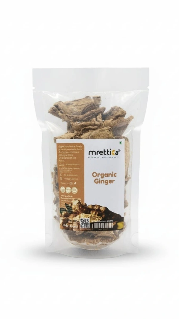 Mrettika  Organic Ginger Slice - Small, 50 g