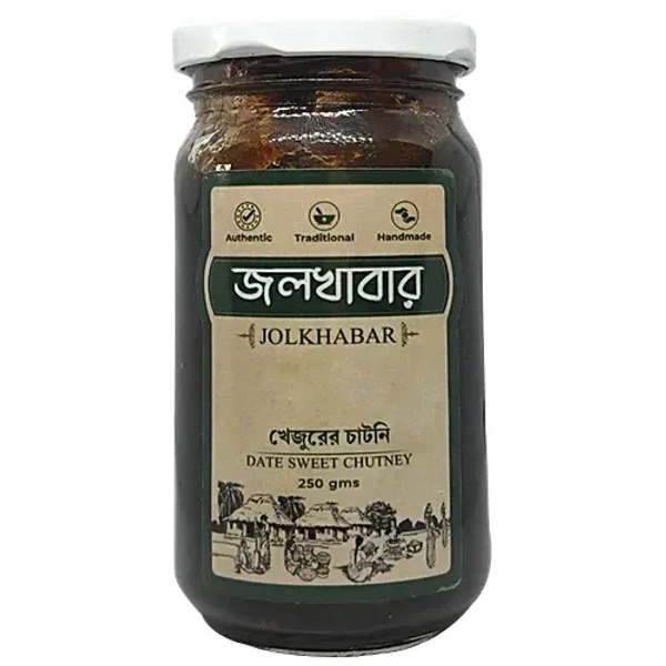 Jolkhabar Khejur Misti Chutney 250g - 250g