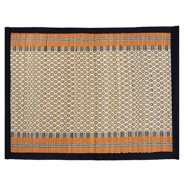 Madurkathi Table Mats for Dining Table - 3 Piece Dinner Mat - 12x18 Inches