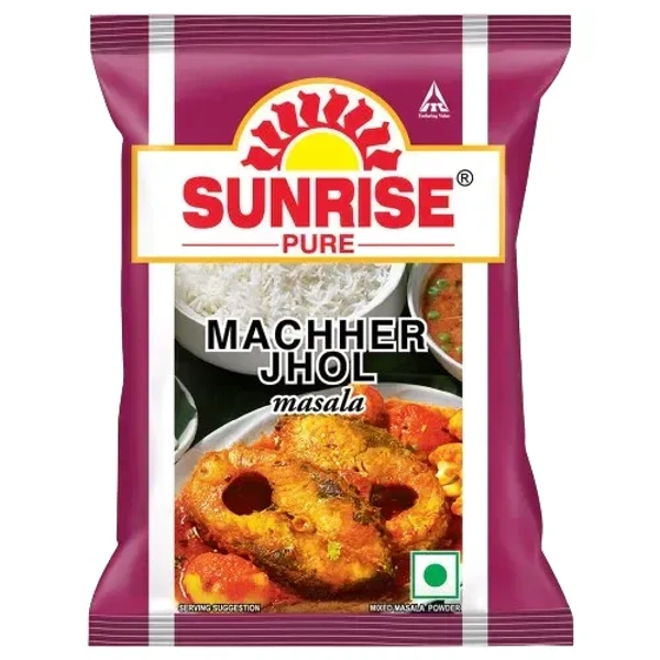 SUNRISE MACHER JHOL MASALA SMALL POUCH - Sache, 5g