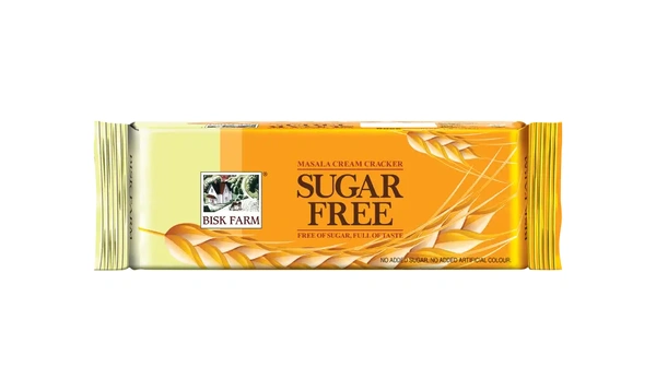 BISKFARM Biskfark Sugar free Masal Cream Cracker 250g - 250G