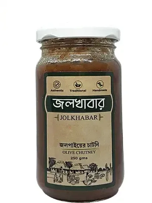 Jolkhabar Olive Misti Chutney 250g - 250g