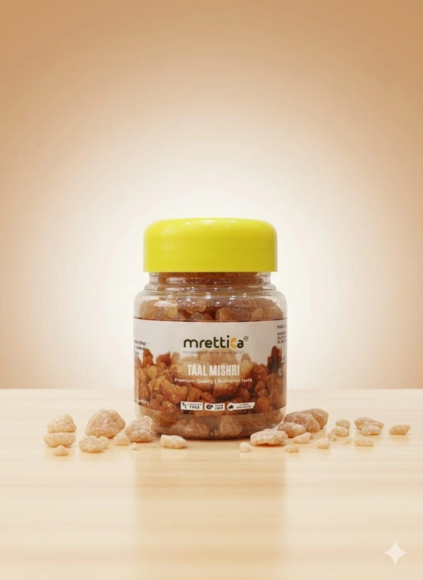 Mrettika Premium Taal Mishri ( Plam Sugur) - Medium, Home Made, 250 g