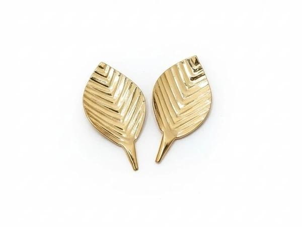 Dashakarma  Tulshi Pallab  - Small ,L - 1.5", Brass