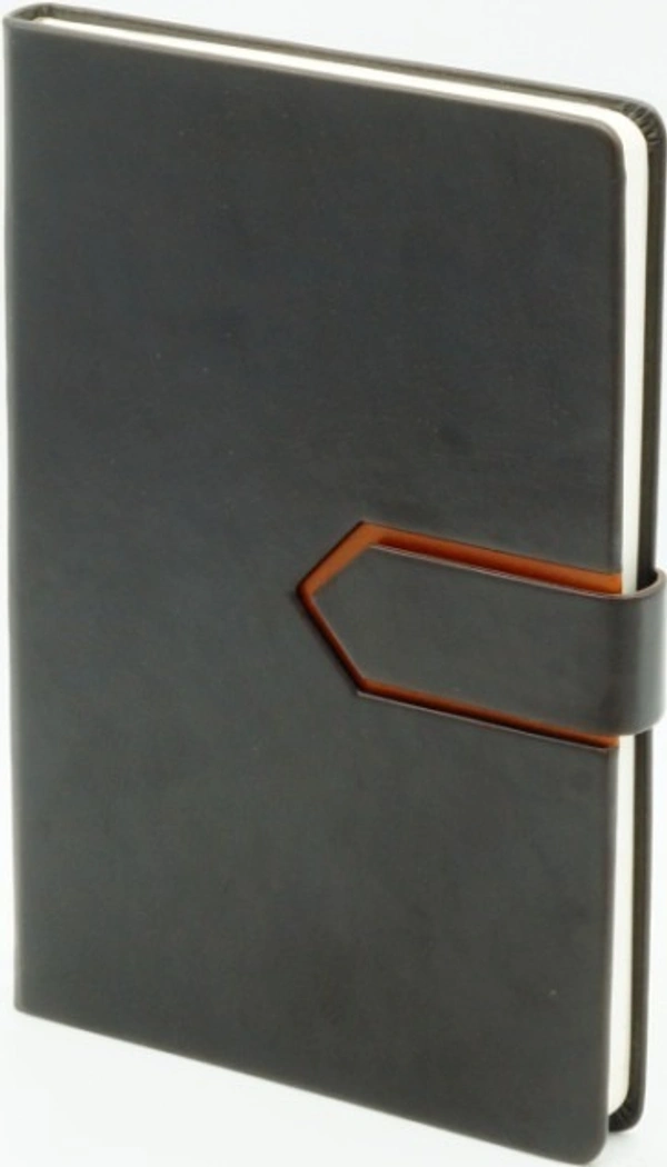 Two Colour Fancy Diary A/5 Size WE4 - Black