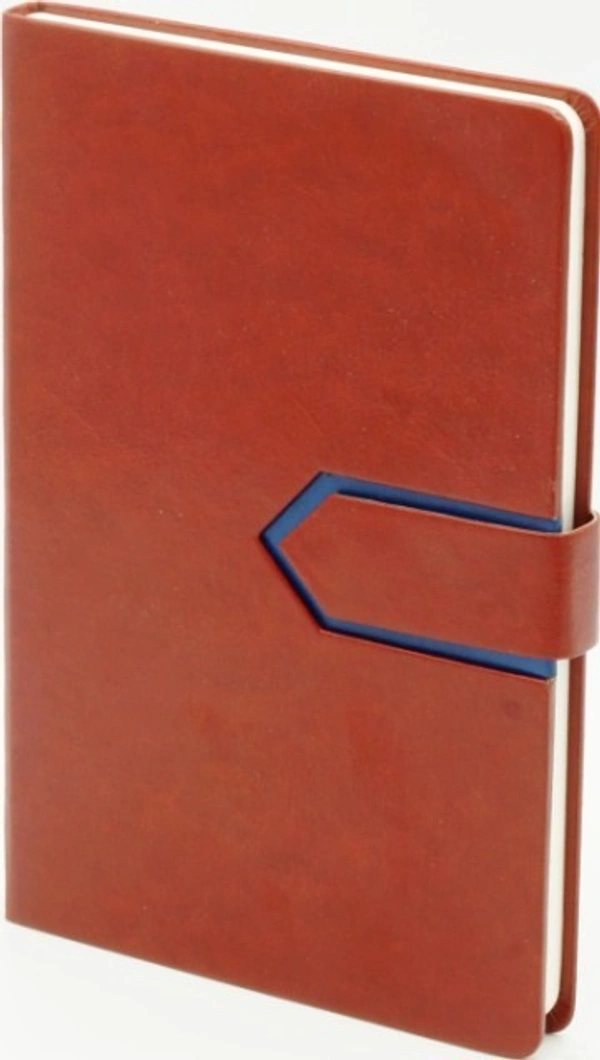 Two Colour Fancy Diary A/5 Size WE4 - Carnaby Tan