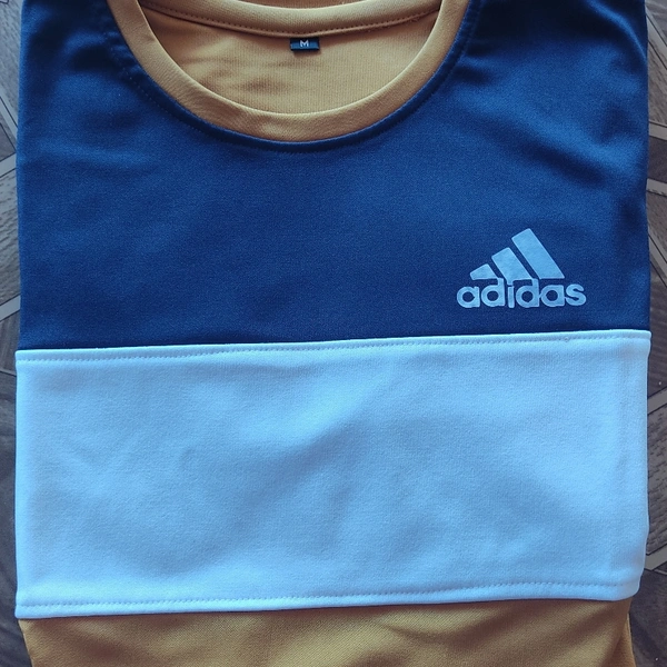 Adidas Round Neck Sports Tshirt - ASST, M