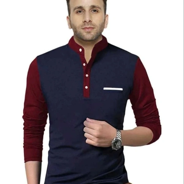 Fast Colours Round Neck T-shirt - Blue, S