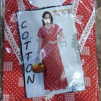 K.L.D Cotton Nighty - ASST, Regular