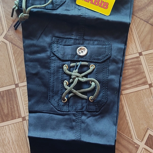 Habib Cotton Cargo Pants - ASST, 22