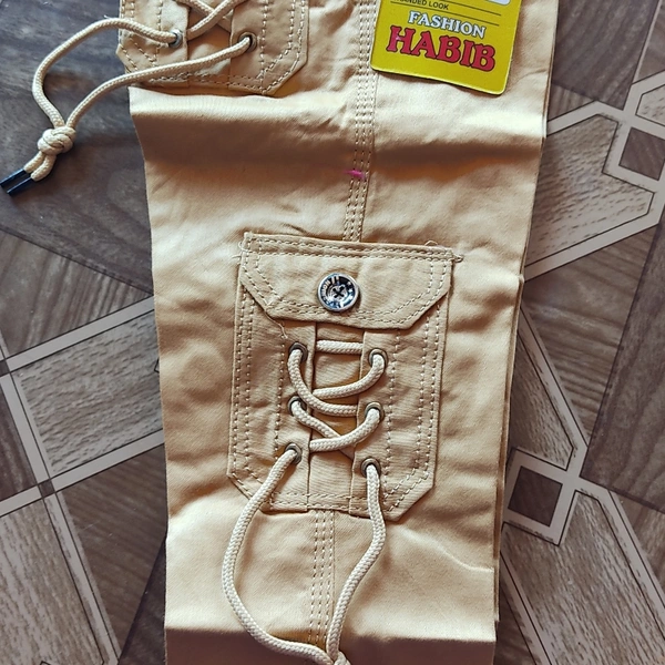 Habib Cotton Cargo Pants - ASST, 22
