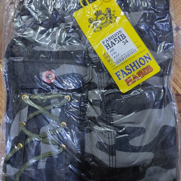 Habib Military Cargo Pants - ASST, 34