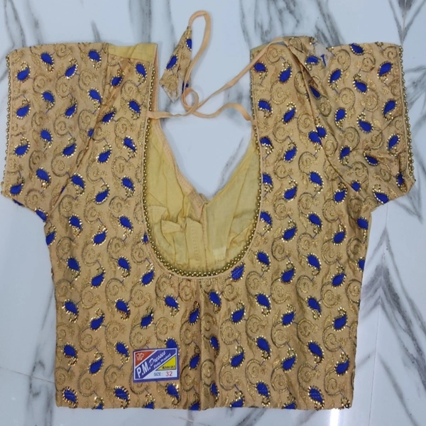 PM.Dresses Golden Fancy Blouse - ASST, 32