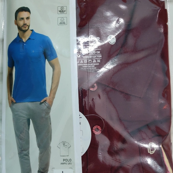 Dollar Athleisure Polo T-shirt - L, ASST