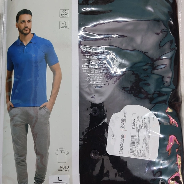 Dollar Athleisure Polo T-shirt - L, ASST