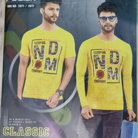 Pegan Round Neck Half T-shirts - ASST, XL