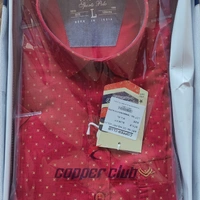 Copper Club Cotton Half Shirt - ASST, XL
