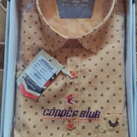 Copper Club Cotton Half Shirt - ASST, XL