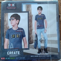 9t8 Degree Round Neck T-shirts - ASST, 24