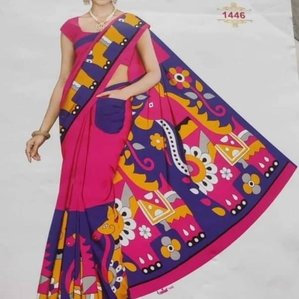Kohinoor Sunrise Pocket Saree - ASST, 5.5 MTR