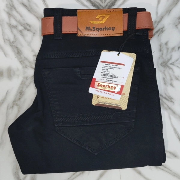 M.Sparkey Denim Jeans (Black) - Black, 30