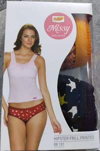 Dollar Missy Printed Panty (Pack-2pcs) - 80 cm, ASST