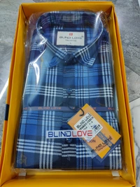 Blind Love Sparko Check Full Shirt - ASST, L