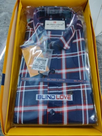 Blind Love Sparko Check Full Shirt - ASST, L