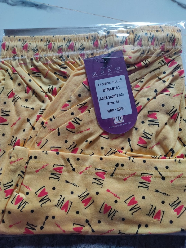 Fashion Blue Bipasha Ladies Short - ASST, M