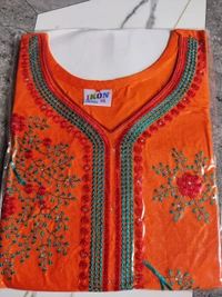 Ikon Ladies Kurti - ASST, Regular