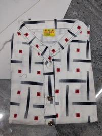 Golden Cotton Kurti - ASST, Regular