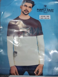 Purple Haze Round Neck T-shirt - ASST, M