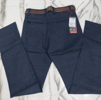 Forgo Cotton Pants - Celeste, 34