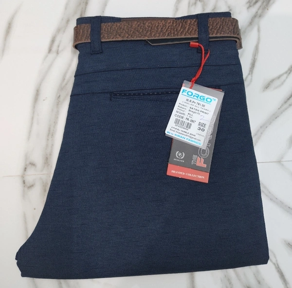 Forgo Cotton Pants - Celeste, 34