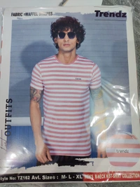 Trendz Outfits Round Neck T-shirts - ASST, M