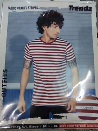 Trendz Outfits Round Neck T-shirts - ASST, M